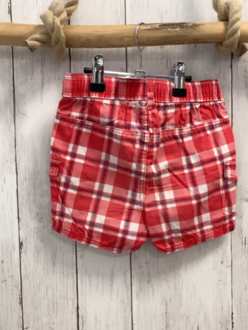 H&M  Shorts  Gr. 92  rot weiß blau kariert 