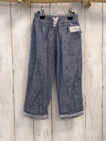  Hose  Gr. 92  blau hellgrau meliert Gummizugbund mit Kordel