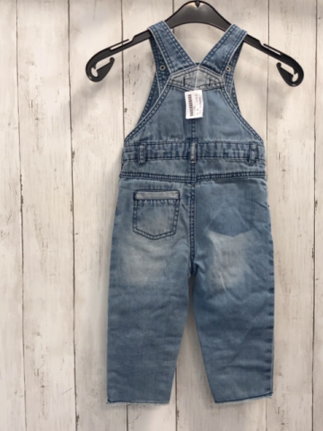 Orchestra  Latzhose  Gr. 92  blau Jeans gestickte Bilder 