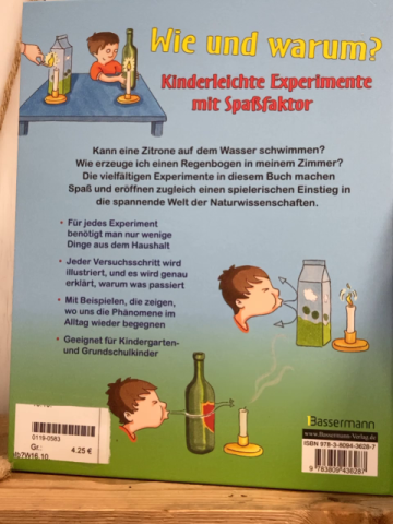  Buch Experimente für klieine Forscher 