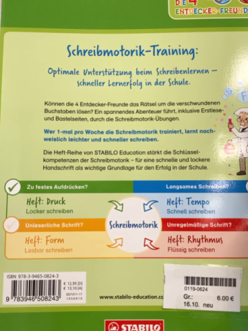 neu Kreativheft  Leichter schreiben lernen Die fehlenden Buchstaben 