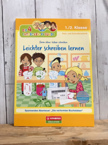 neu Kreativheft  Leichter schreiben lernen Form üben: lesbar schreiben 