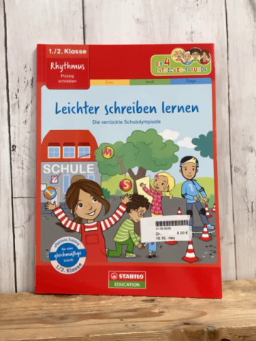 neu Kreativheft  Leichter schreiben lernen Die verrückte Schulolympiade 