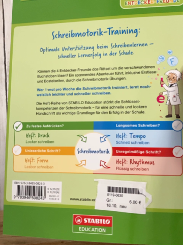 neu Kreativheft  Leichter schreiben lernen Die fehlenden Buchstaben