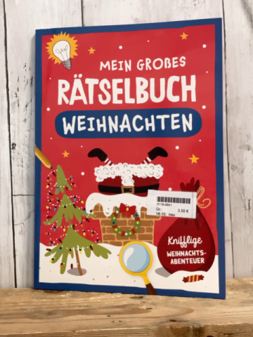 neu Kreativheft  Mein großes Rätselbuch Weihnachten 
