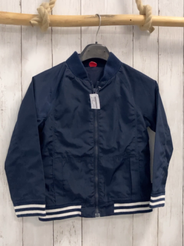 Paglie  Übergangsjacke  Gr. 128  blau weißer Streifenbund 