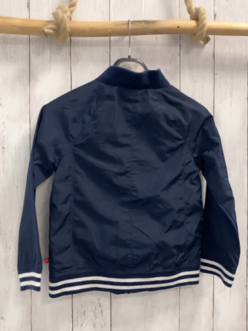 Paglie  Übergangsjacke  Gr. 128  blau weißer Streifenbund 