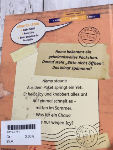   Buch Bitte nicht öffnn Yeti-Ritter-Schneegewitter 