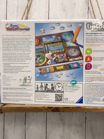 neu Tip Toi  Spiel Die verrückte Wetter-Maschine 