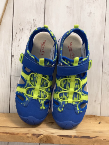 Superfit  Schuhe  Gr. 35  blau hellgrün 