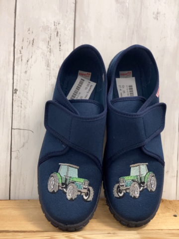 neu Superfit  Hausschuhe Gr. 35  blau Traktor 