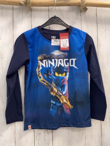 neu Lego  Langarmshirt  Gr. 128  blau Ninjago NP 17,95 € 