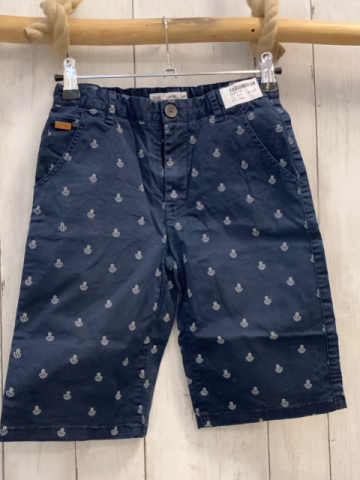 Zara  Shorts  Gr. 140  blau weißer Druck Bund verstellbar 