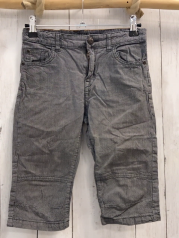 H&M  Shorts  Gr. 134  grau hellgrau meliert Bund verstellbar 