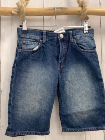 H&M  Shorts  Gr. 128  blau Jeans Bund verstellbar 