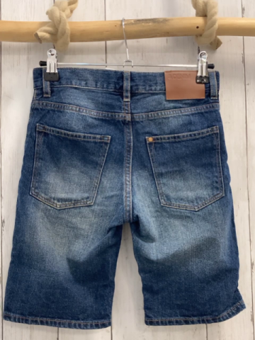 H&M  Shorts  Gr. 128  blau Jeans Bund verstellbar 