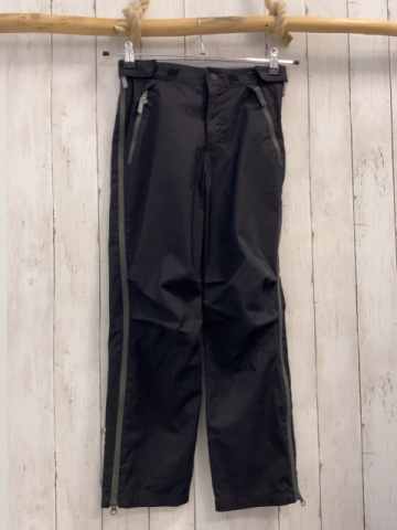 Decathlon  Funktionshose  Gr. 140  schwarz oliv Reißverschlüsse 