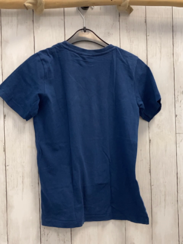 Kidsworld  T-Shirt  Gr. 140  blau Pailettenrakete 