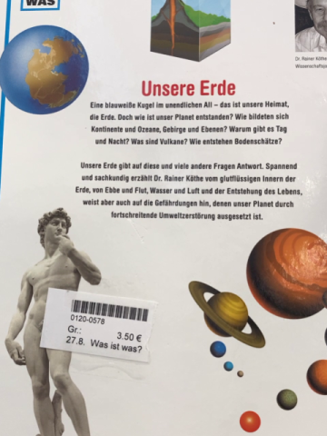 Was ist was? Buch Unsere Erde