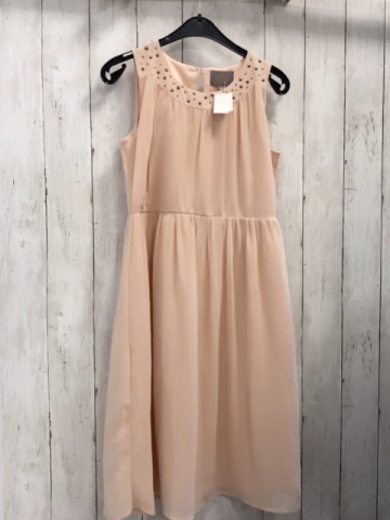 Creamie  Kleid  Gr. 152  rosa Ausschnitt mit Steinen 