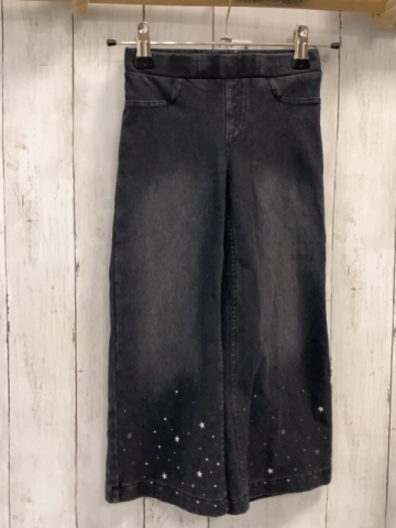   Jeggings  Gr. 104  grau Jeans silber Sterne 