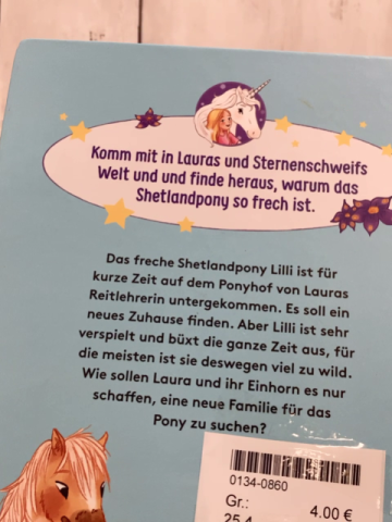   Buch Sternenschweif Das freche Pony 