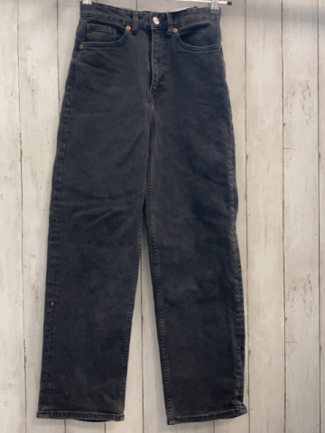 Monki Hose Gr. 25  grau Jeans