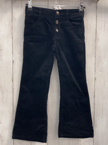 Benetton  Hose  Gr. 122  schwarz Samt 