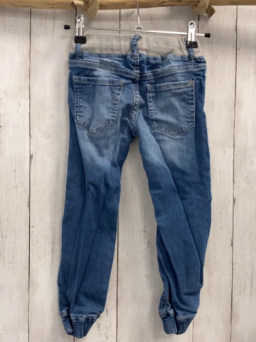 Guess  Hose  Gr. 110  blau Jeans grauer Strickbund 