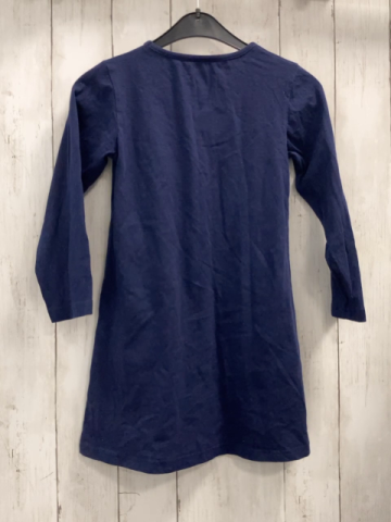   Kleid  Gr. 122  blau Pilze Mäuse 