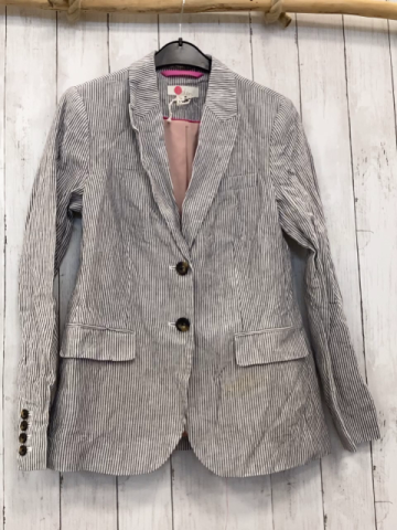Boden  Blazer  Gr. 38  grau weiße Streifen 