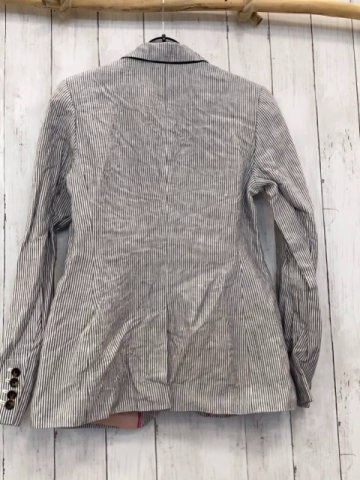 Boden  Blazer  Gr. 38  grau weiße Streifen 