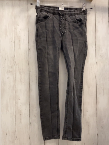 Next  Hose  Gr. 146  grau Jeans Gummizugbund mit Kordel 