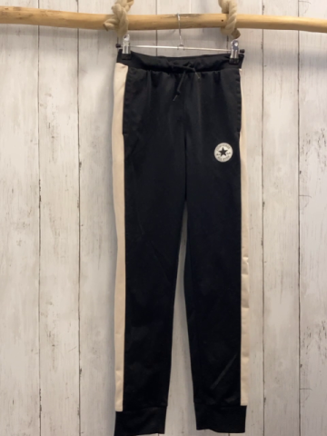 Converse  Jogginghose  Gr. 152  schwarz beige Seitenstreifen 