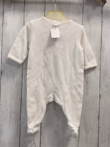 H&M Strampler  Gr. 56  weiß Nicky Bärengesicht 