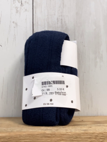 neu Babyface  Strumpfhose  Gr. 98  blau Struktur NP 13,95 € red auf 7  € 