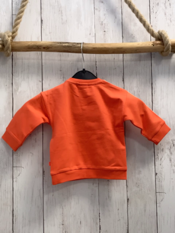 neu Babyface  Pullover  Gr. 68  orange + beige schwarze Streifen NP 24,95 € red auf 12,5
