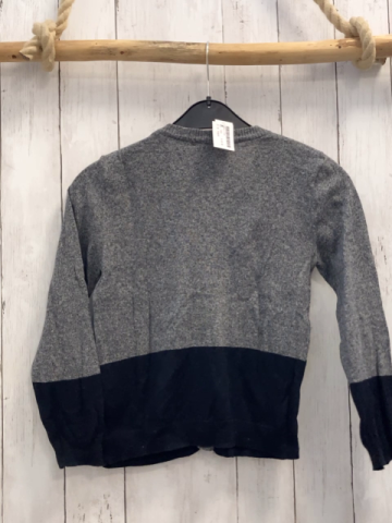 H&M  Strickjacke  Gr. 122  grau schwarz 