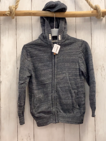 H&M  Strickjacke  Gr. 122  grau Kapuze