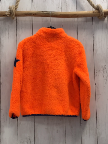 McKinley  Plüschjacke  Gr. 116  orange blauer Bund + Stern 
