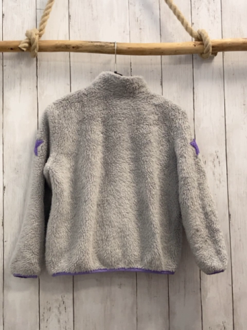 McKinley  Plüschjacke  Gr. 122  grau flieder Bund + Stern 