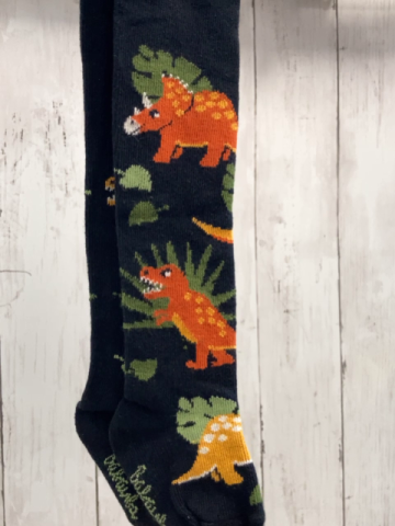 neu Babauba  Strumpfhose  Gr. 68  schwarz Dinos NP 14 € 