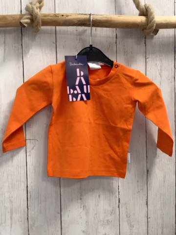 neu Babauba  Langarmshirt  Gr. 80  orange  NP 17 € 