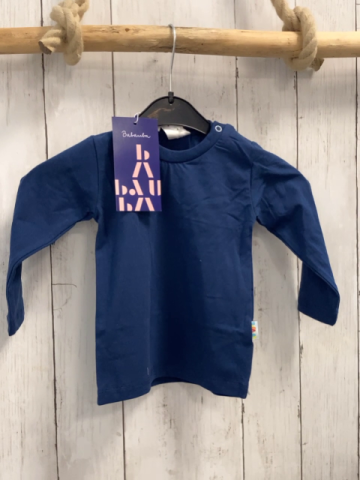 neu Babauba  Langarmshirt  Gr. 80  blau  NP 17 € 
