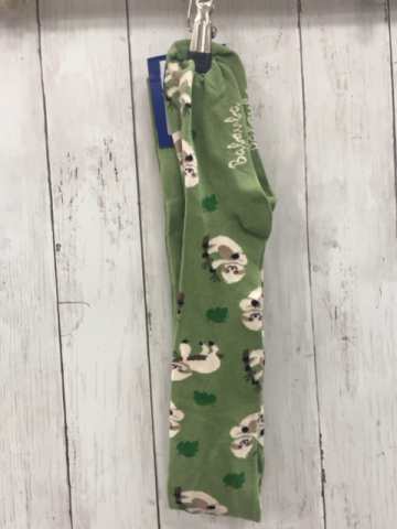 neu Babauba Strumpfhose  Gr. 134/140  grün Faultiere NP 14 €