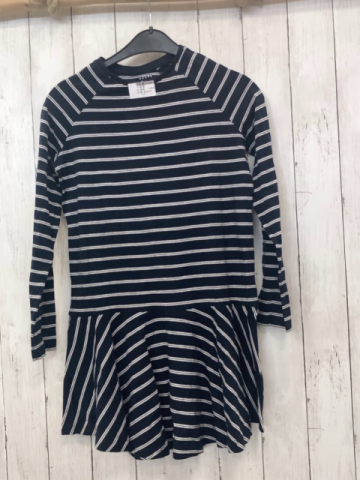 name it Kleid Gr. 152  blau weiße Streifen