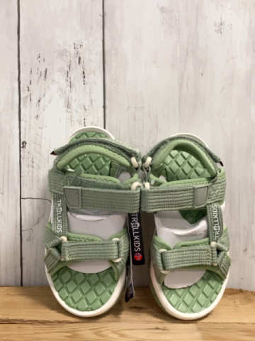 neu Trollkids  Sandalen  Gr. 26  hellgrün weiße Sohle Oslofjord 
