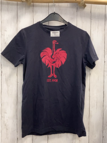 Engelbert Strauß  T-Shirt  Gr. 158/164  grau roter Strauß 