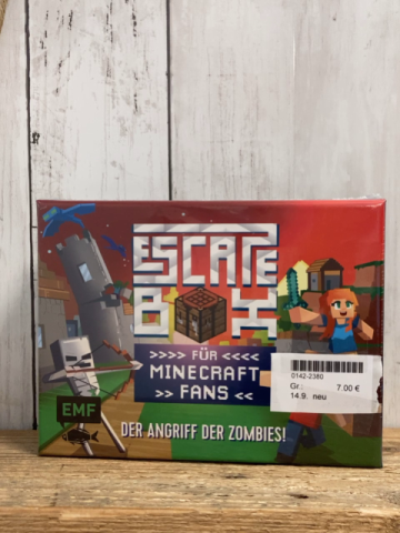 neu  Spiel  Escape Box für Minecraft Fans Der Angriff der Zombies 