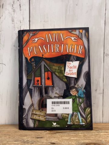   Buch Anton Monsterjäger Die Nacht der Geister